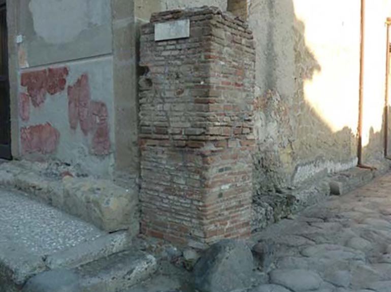 Herculaneum Water Tower on Decumanus inferiore